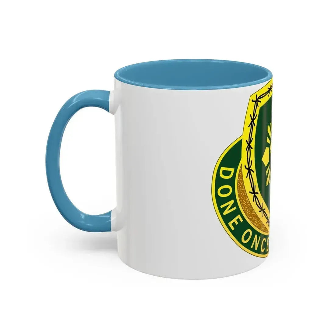 744 Military Police Battalion (U.S. Army) Accent Coffee Mug - Go Mug Yourself