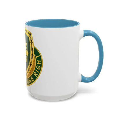 744 Military Police Battalion (U.S. Army) Accent Coffee Mug - Go Mug Yourself