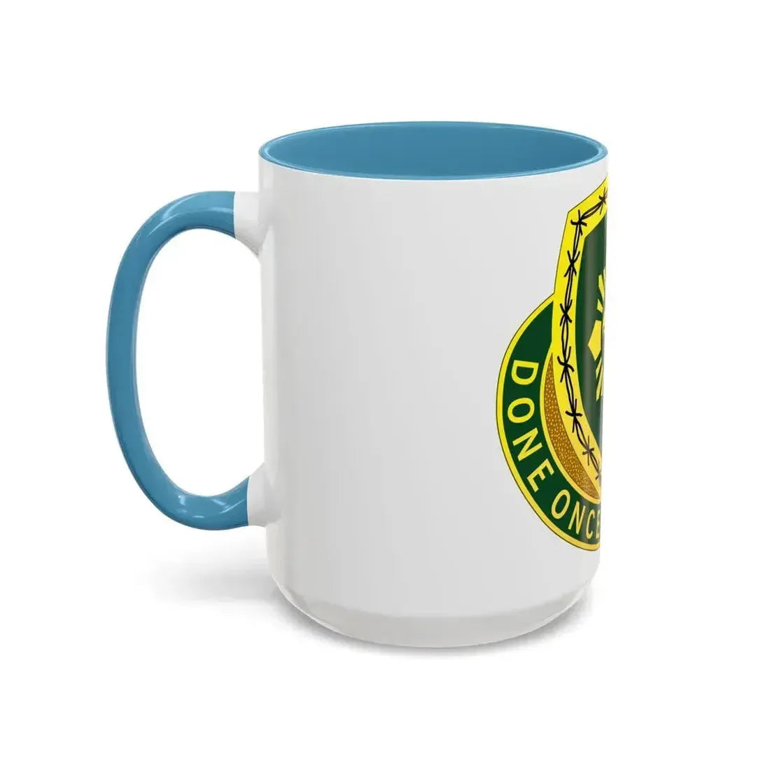 744 Military Police Battalion (U.S. Army) Accent Coffee Mug - Go Mug Yourself