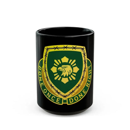 744 Military Police Battalion (U.S. Army) Black Coffee Mug 15oz - Go Mug Yourself