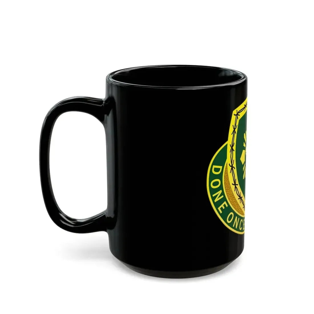 744 Military Police Battalion (U.S. Army) Black Coffee Mug - Go Mug Yourself