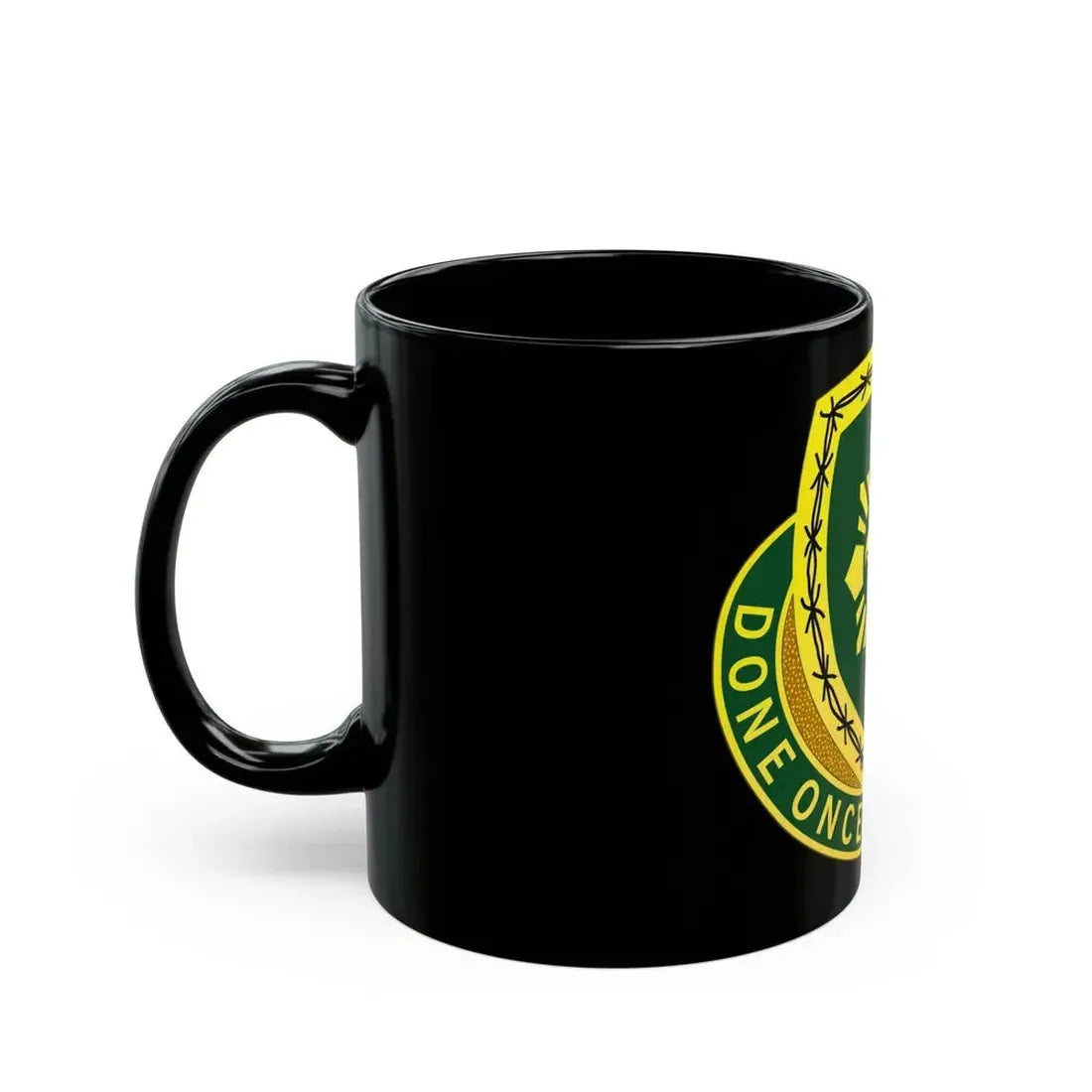 744 Military Police Battalion (U.S. Army) Black Coffee Mug - Go Mug Yourself