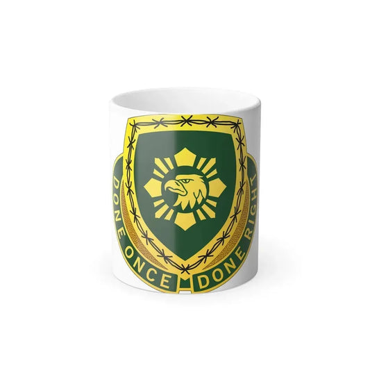 744 Military Police Battalion (U.S. Army) Color Changing Coffee Mug 11oz - Go Mug Yourself