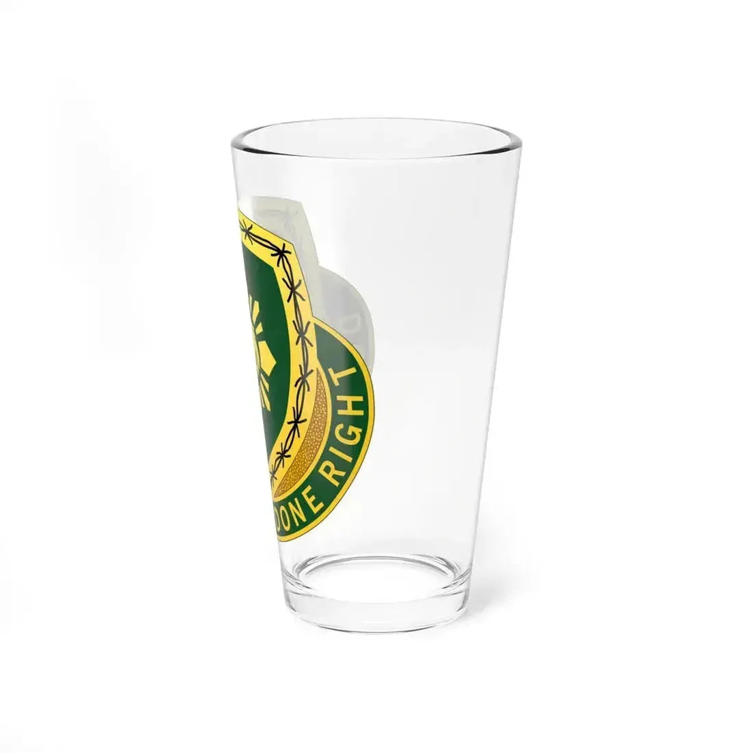 744 Military Police Battalion (U.S. Army) Pint Glass 16oz - Go Mug Yourself
