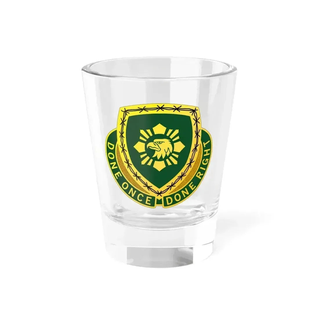 744 Military Police Battalion (U.S. Army) Shot Glass 1.5oz 1.5oz - Go Mug Yourself