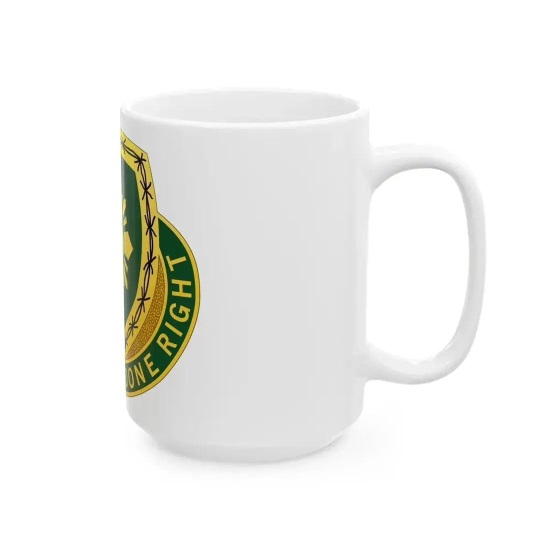 744 Military Police Battalion (U.S. Army) White Coffee Mug - Go Mug Yourself