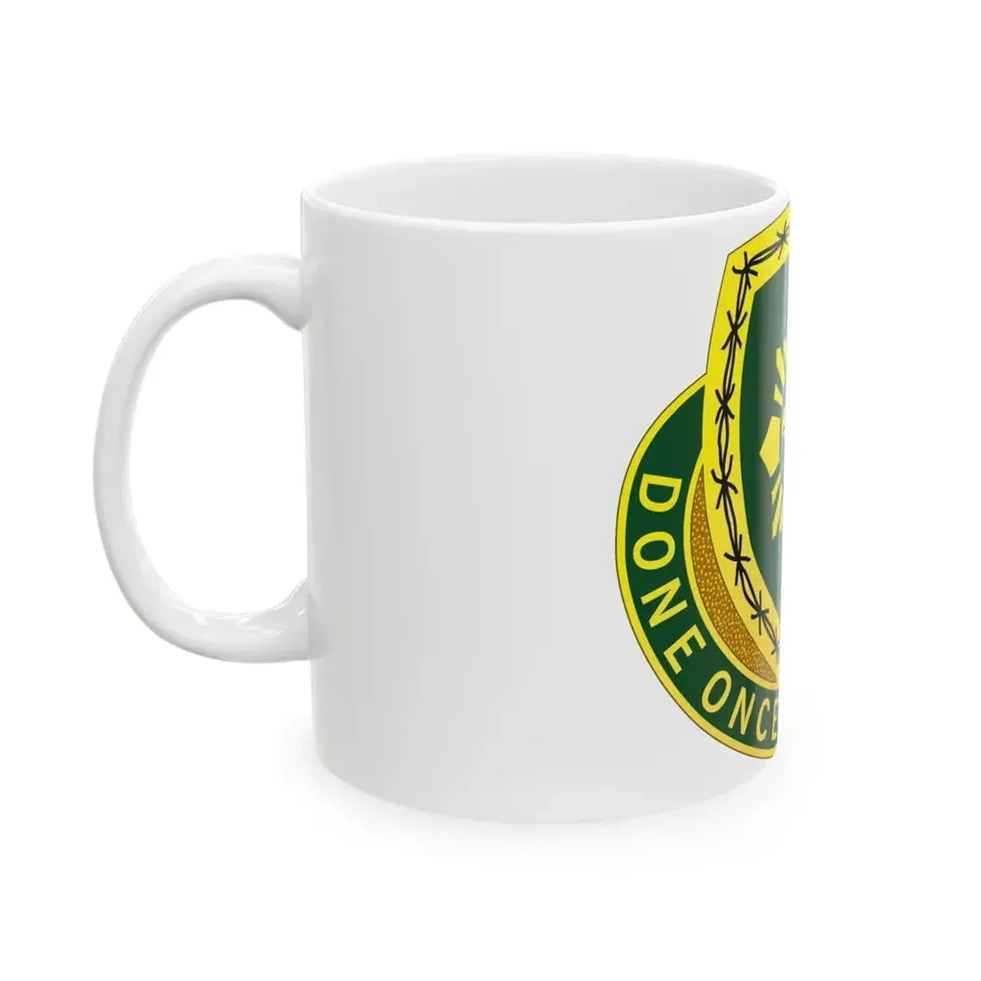 744 Military Police Battalion (U.S. Army) White Coffee Mug - Go Mug Yourself