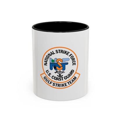 USCG Gulf Strike Team NSF (U.S. Coast Guard) Accent Coffee Mug