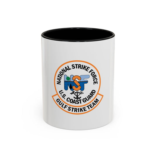 USCG Gulf Strike Team NSF (U.S. Coast Guard) Accent Coffee Mug