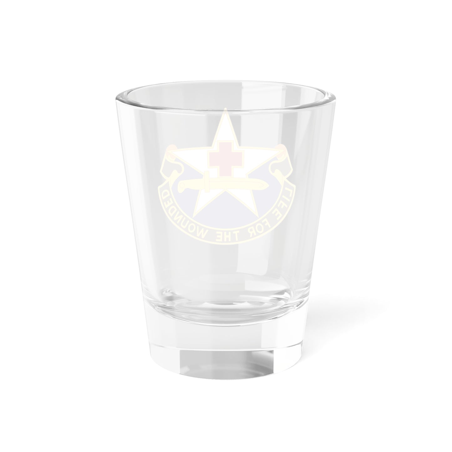 Verre à liqueur du 111e bataillon médical (armée américaine) 1,5 oz