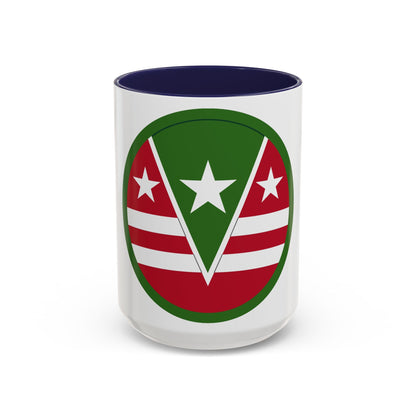 124 Regional Support Command (U.S. Army) Accent Coffee Mug