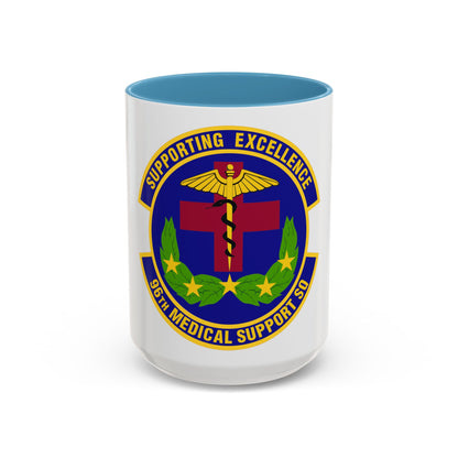 96th Medical Support Squadron (U.S. Air Force) Accent Coffee Mug