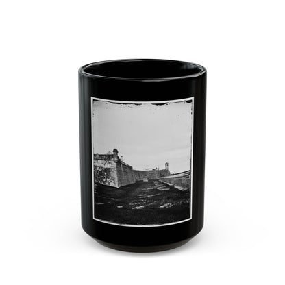 Saint Augustine, Fla. Bastions Of Fort Marion (U.S. Civil War) Black Coffee Mug