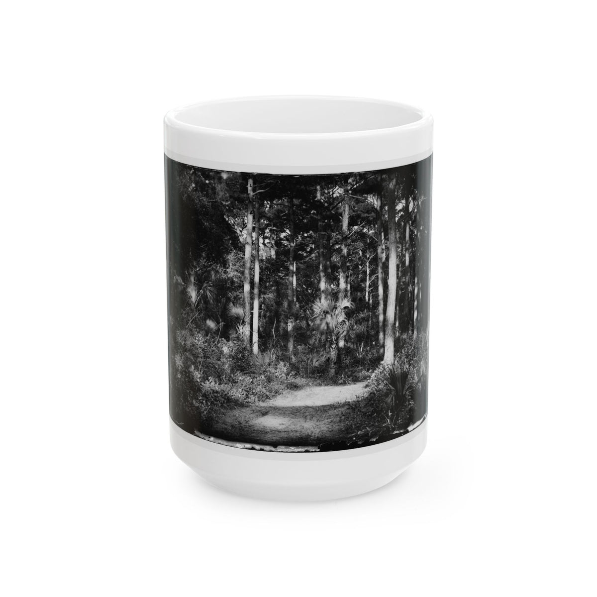 Morris Island, South Carolina 001 (U.S. Civil War) White Coffee Mug