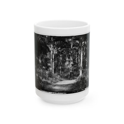 Morris Island, South Carolina 001 (U.S. Civil War) White Coffee Mug