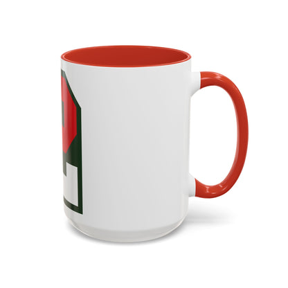 Second United States CSIB (U.S. Army) Accent Coffee Mug
