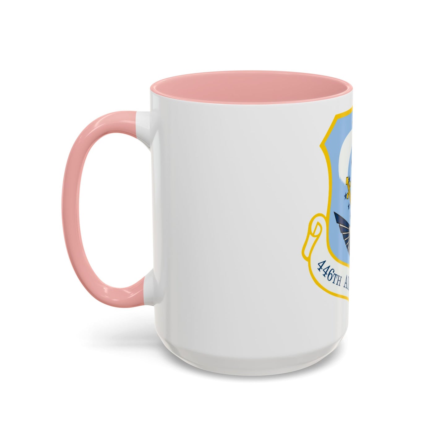 446th Airlift Wing (U.S. Air Force) Accent Coffee Mug