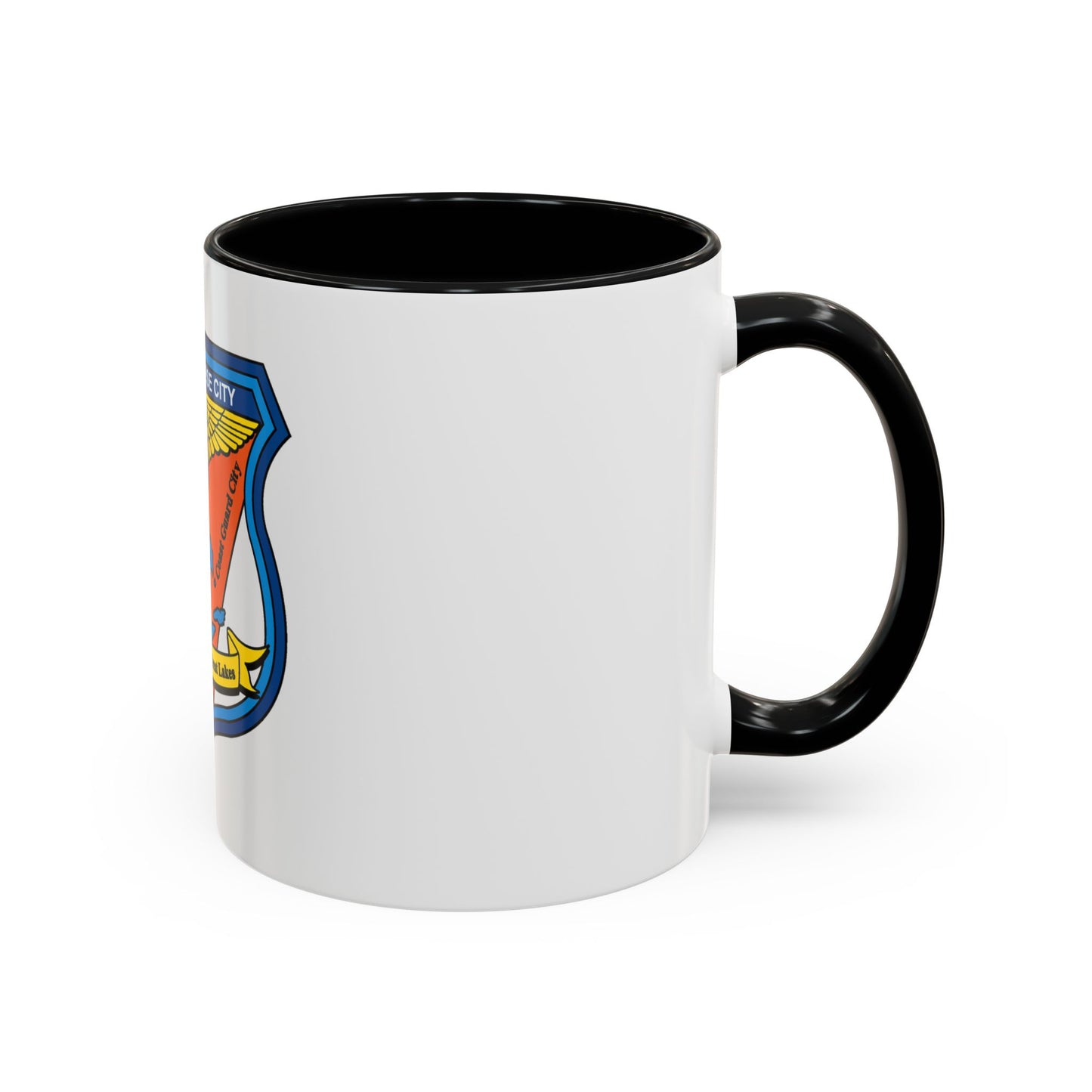 USCG Air Station Traverse City (U.S. Coast Guard) Accent Coffee Mug