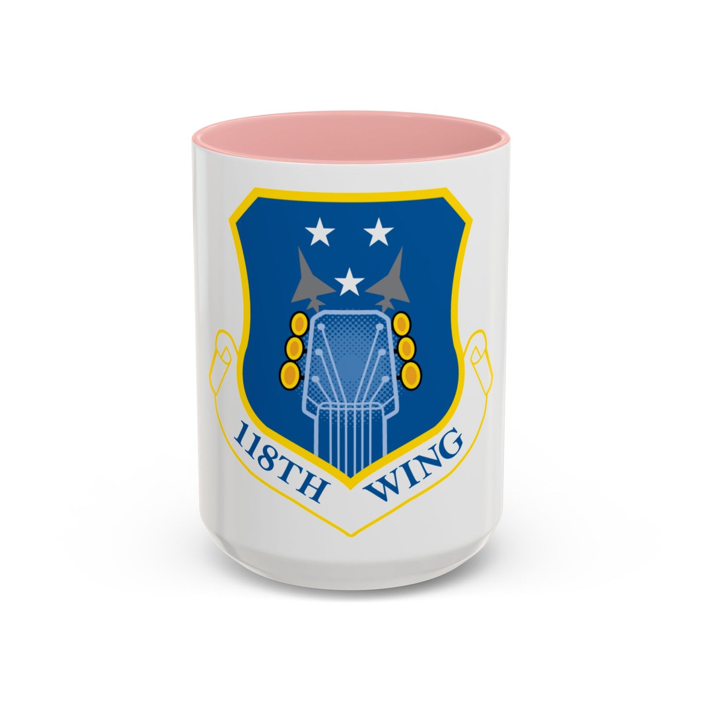 118th Wing ANG (U.S. Air Force) Accent Coffee Mug