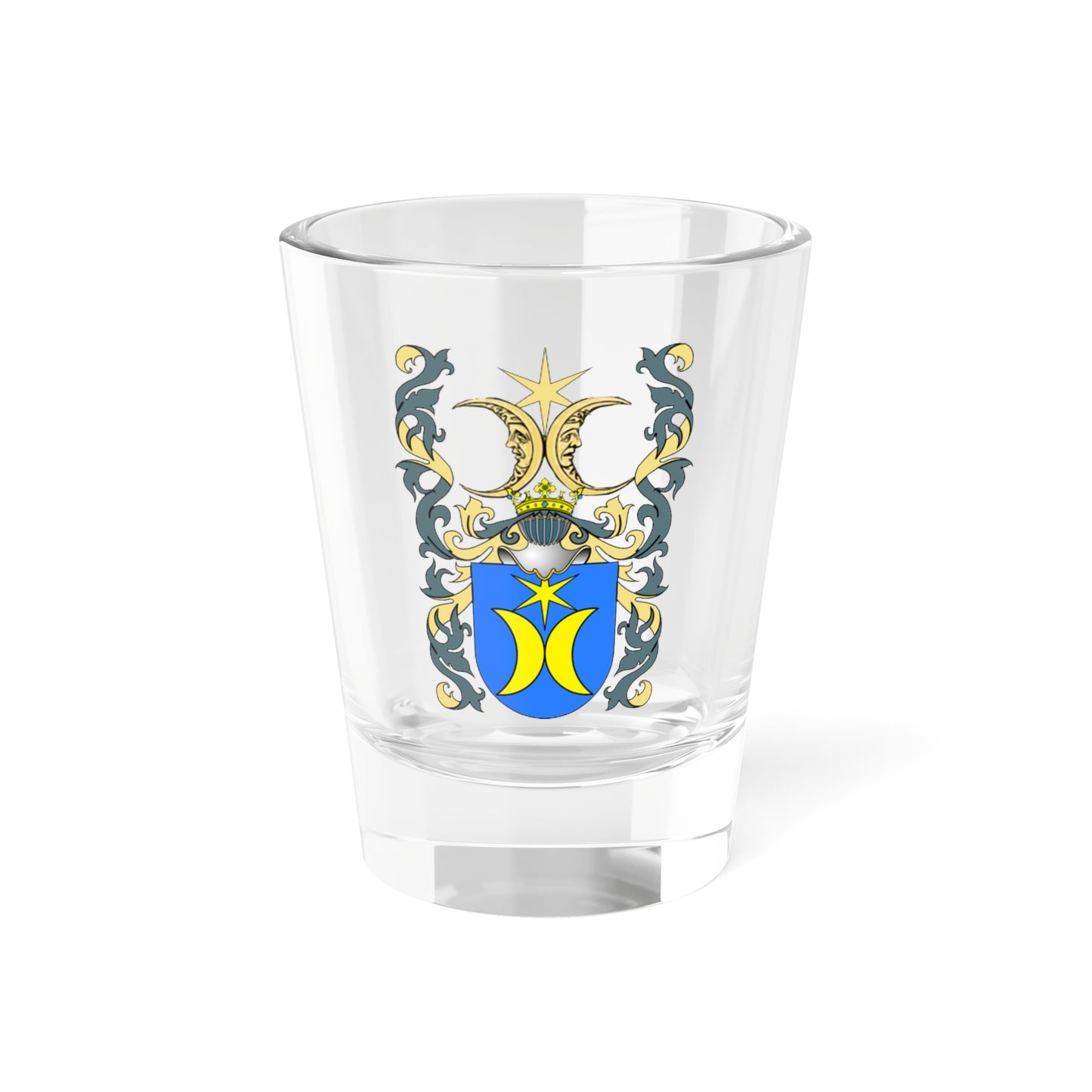 Herb rodowy Finckensteinów (Poland) (Coat of Arms) Shot Glass 1.5oz