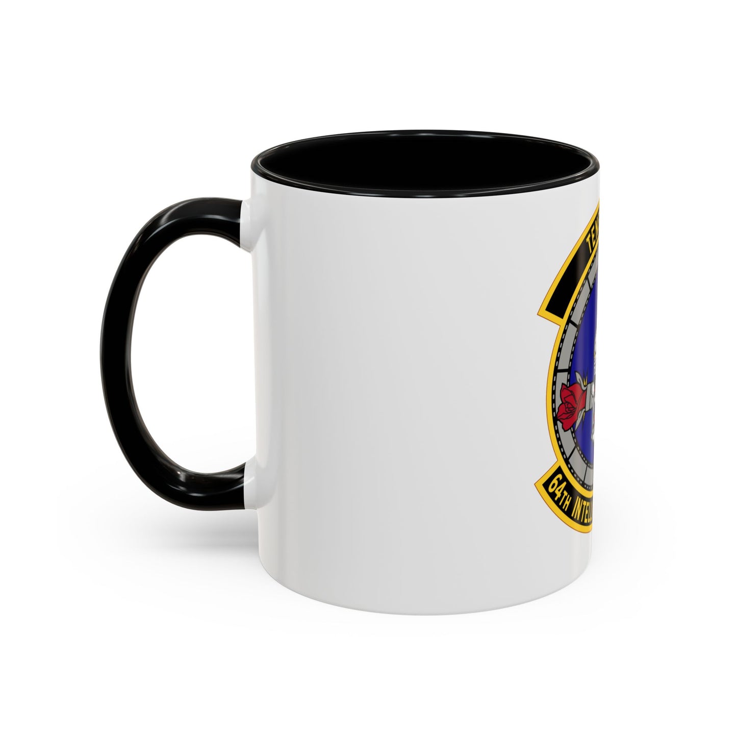 64 Intelligence Squadron AFRC (U.S. Air Force) Accent Coffee Mug