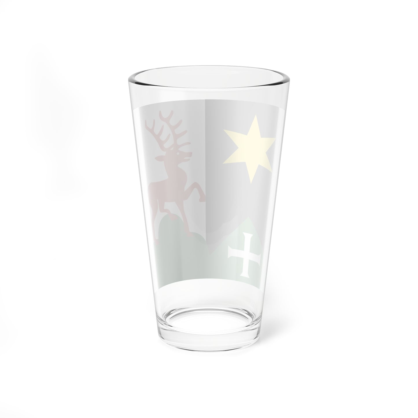 CHE Oberegg Flag (Switzerland) Pint Glass 16oz
