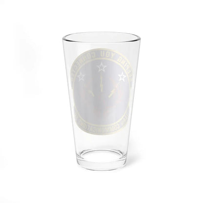 744th Communications Squadron (U.S. Air Force) Pint Glass 16oz-Go Mug Yourself