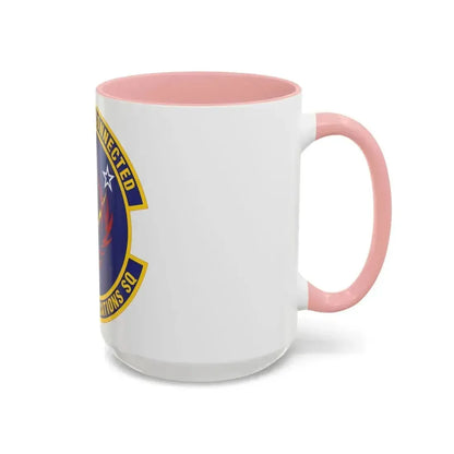 744th Communications Squadron (U.S. Air Force) Accent Coffee Mug - Go Mug Yourself