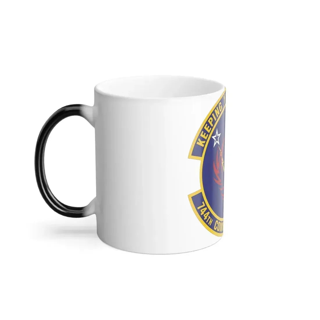 744th Communications Squadron (U.S. Air Force) Color Changing Coffee Mug - Go Mug Yourself