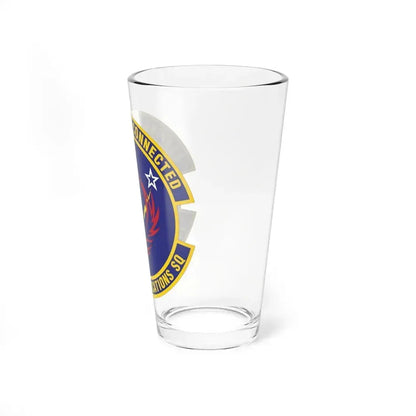 744th Communications Squadron (U.S. Air Force) Pint Glass 16oz - Go Mug Yourself