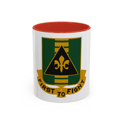 156 Armor Regiment (U.S. Army) Accent Coffee Mug