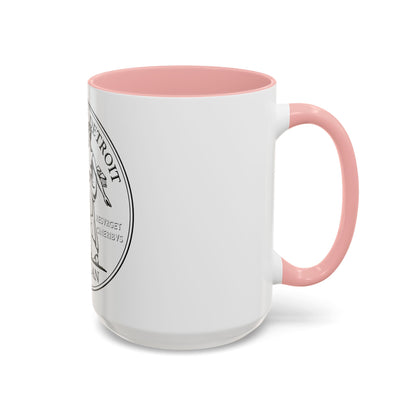 Seal of Detroit - Accent Coffee Mug