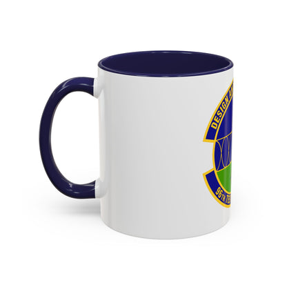 96th Test Support Squadron (U.S. Air Force) Accent Coffee Mug