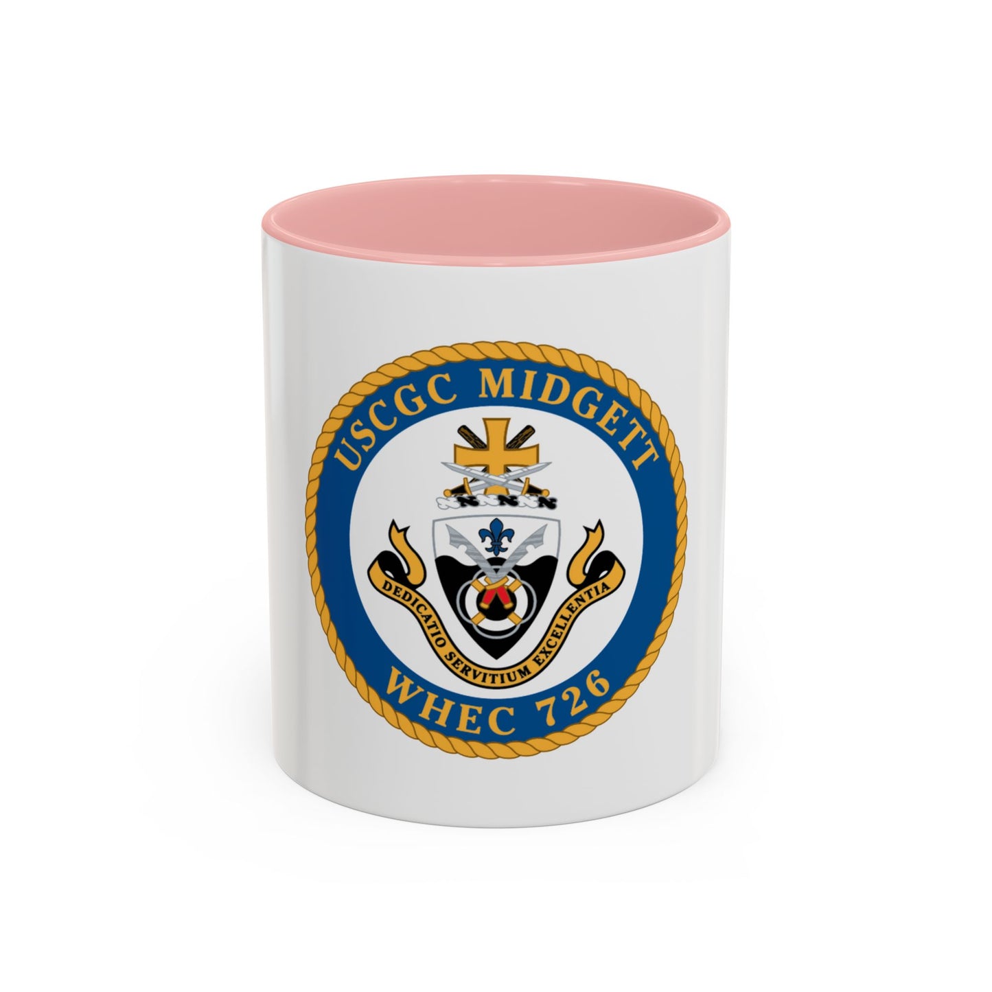 USCG Midgett WHEC 726 (U.S. Coast Guard) Accent Coffee Mug
