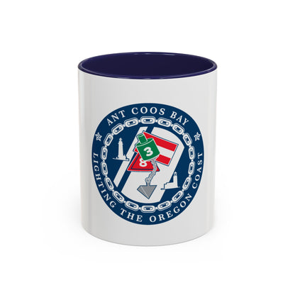 ANT Coos Bay Oregon (U.S. Coast Guard) Accent Coffee Mug