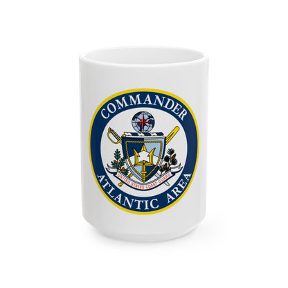 COMMANDER ATLANTIC AREA (U.S. Coast Guard) White Coffee Mug