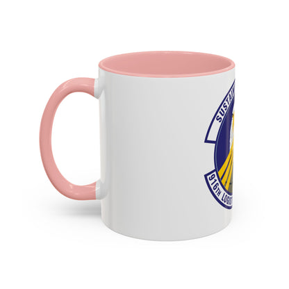 916th Logistics Readiness Squadron (U.S. Air Force) Accent Coffee Mug