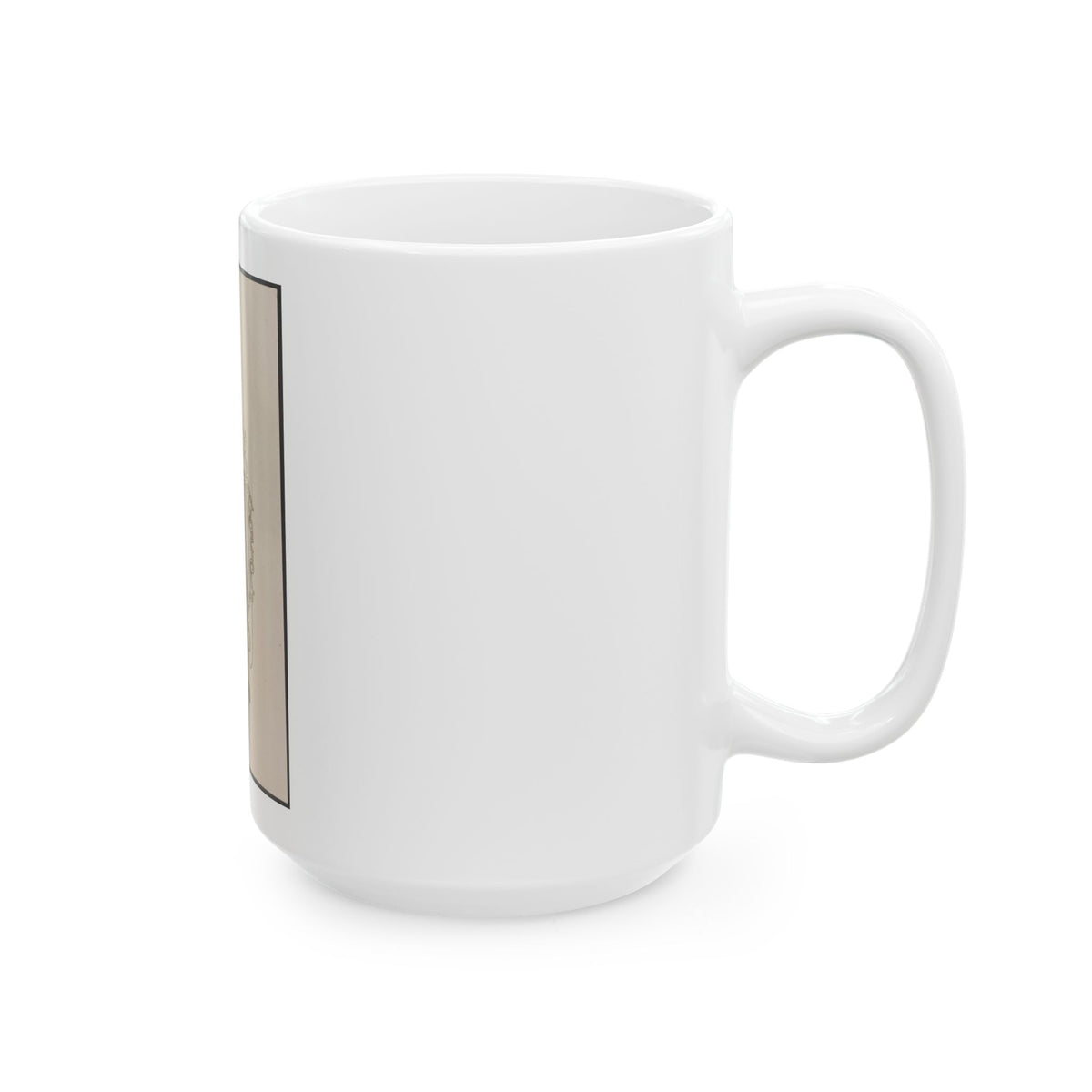 Unidentified Man 004 (U.S. Civil War) White Coffee Mug