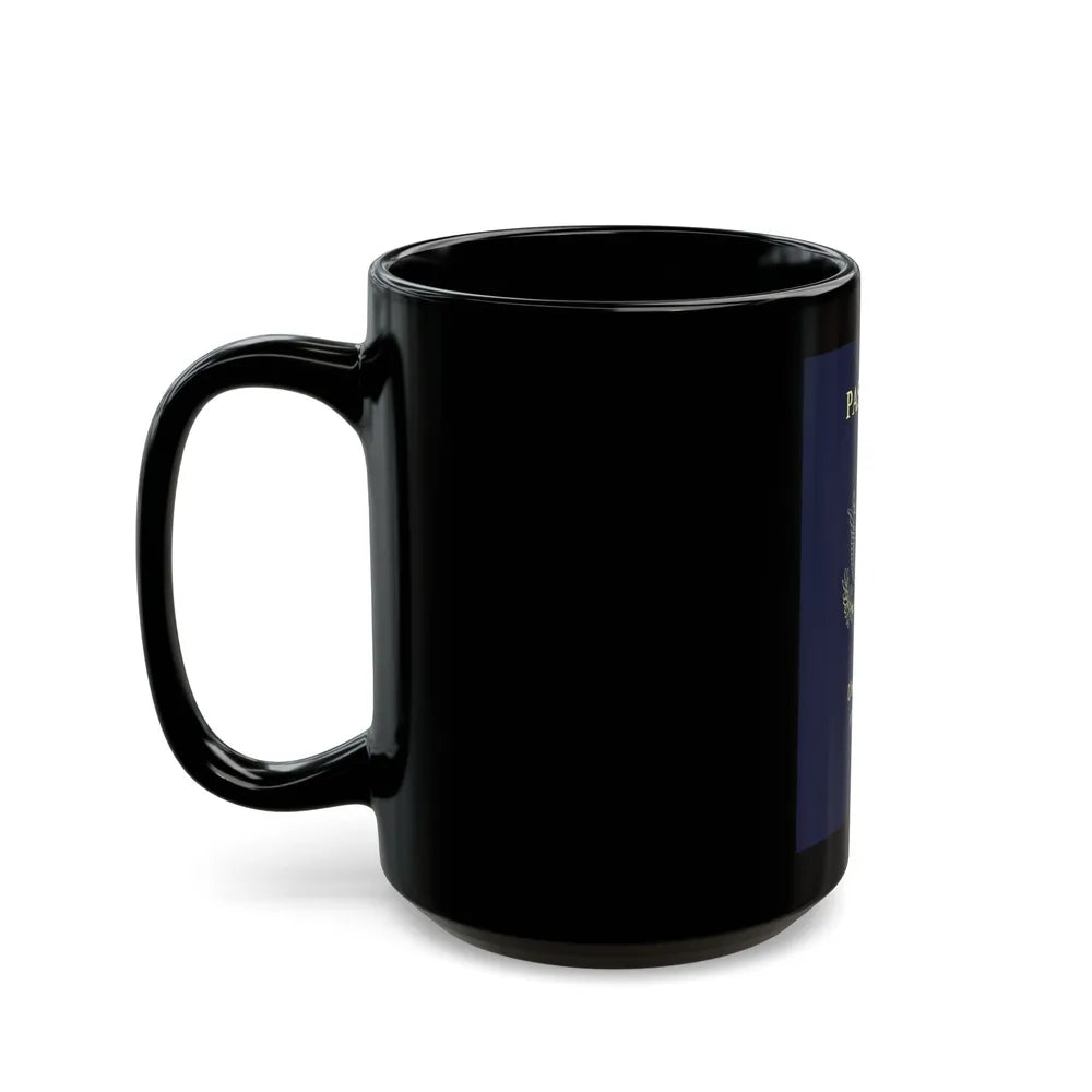 United States Passport - Black Coffee Mug-Go Mug Yourself