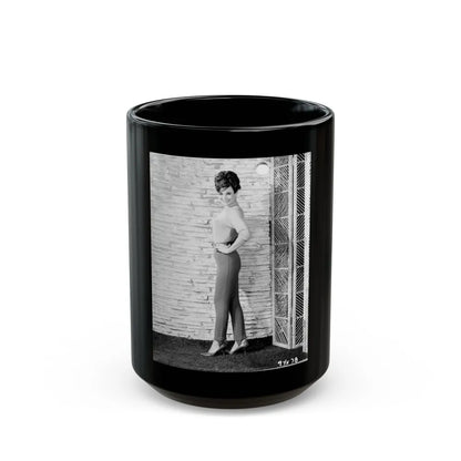 Gila Golan #122 (Vintage Female Icon) Black Coffee Mug-15oz-Go Mug Yourself