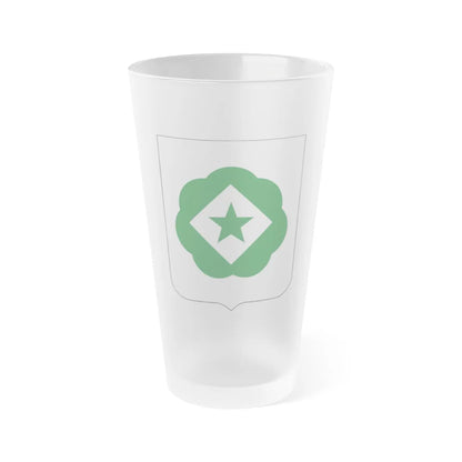 745th Tank Battalion (U.S. Army) Frosted Pint Glass 16oz-16oz-Frosted-Go Mug Yourself