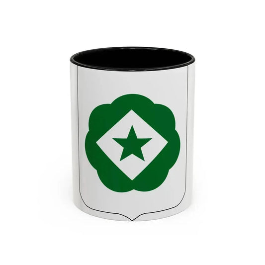 745th Tank Battalion (U.S. Army) Accent Coffee Mug 11oz Black - Go Mug Yourself