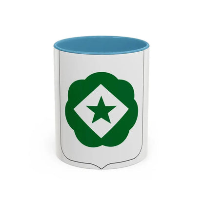 745th Tank Battalion (U.S. Army) Accent Coffee Mug 11oz Light Blue - Go Mug Yourself