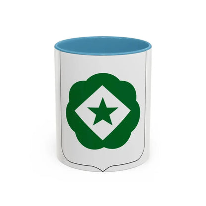 745th Tank Battalion (U.S. Army) Accent Coffee Mug 11oz Light Blue - Go Mug Yourself