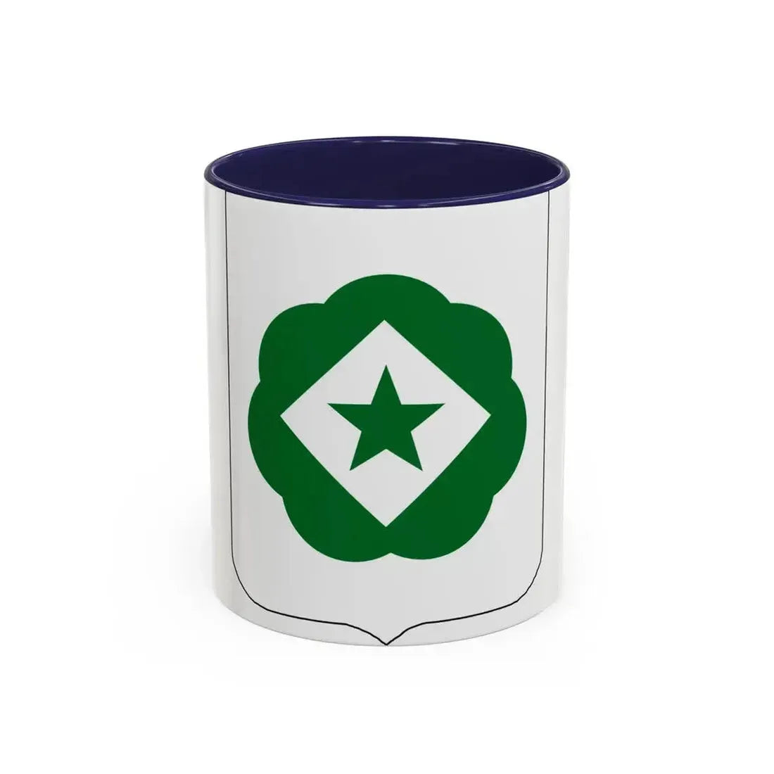 745th Tank Battalion (U.S. Army) Accent Coffee Mug 11oz Navy - Go Mug Yourself