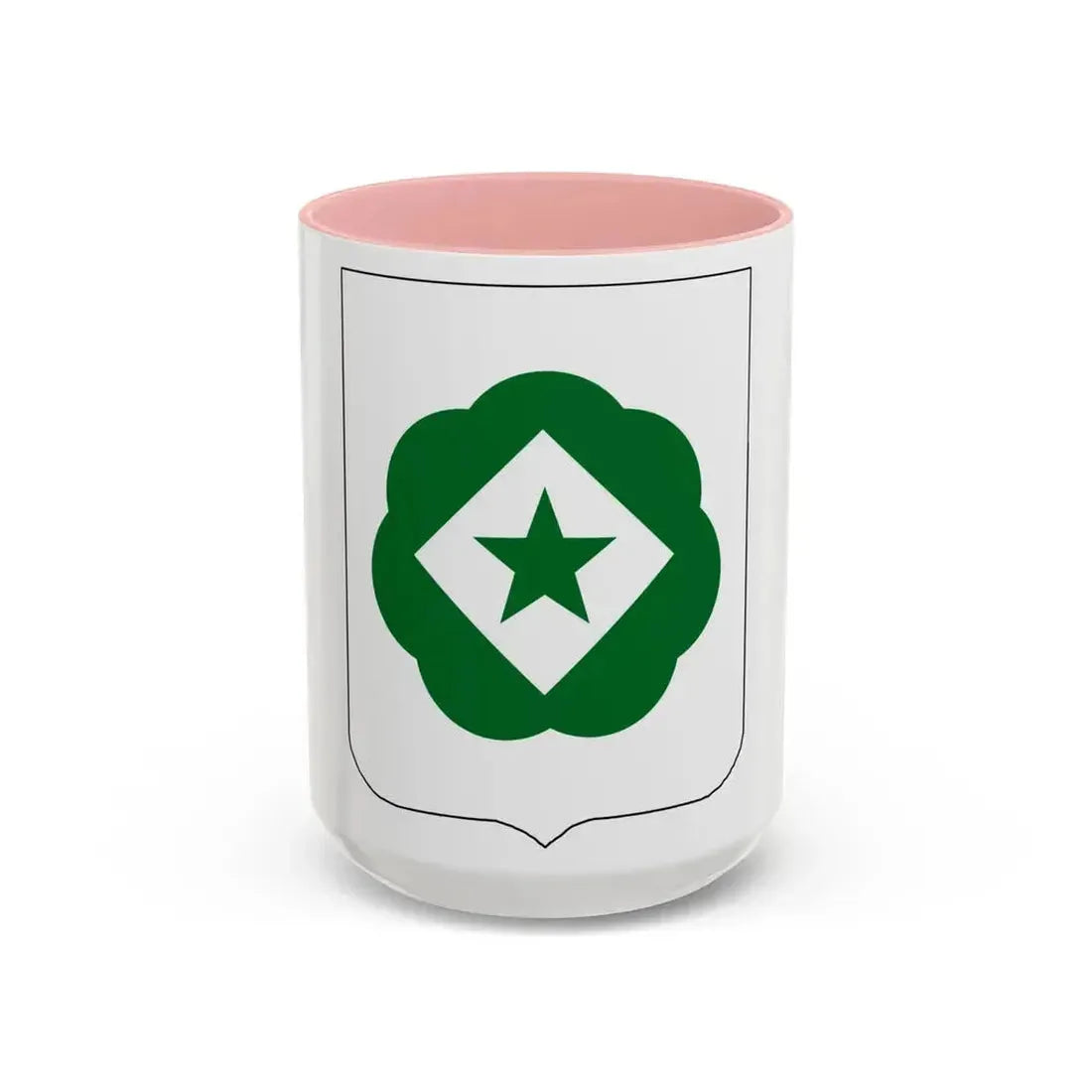 745th Tank Battalion (U.S. Army) Accent Coffee Mug 15oz Pink - Go Mug Yourself