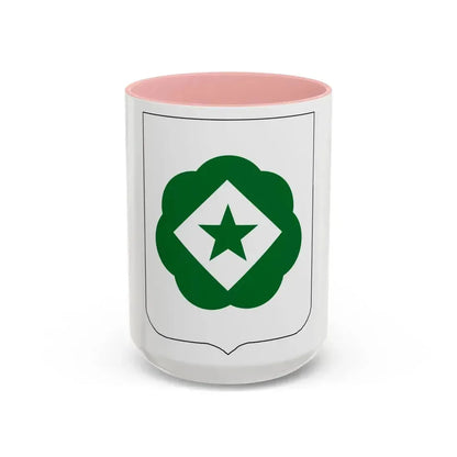 745th Tank Battalion (U.S. Army) Accent Coffee Mug 15oz Pink - Go Mug Yourself