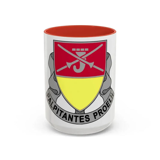 746 Maintenance Battalion (U.S. Army) Accent Coffee Mug 11oz Light Blue - Go Mug Yourself