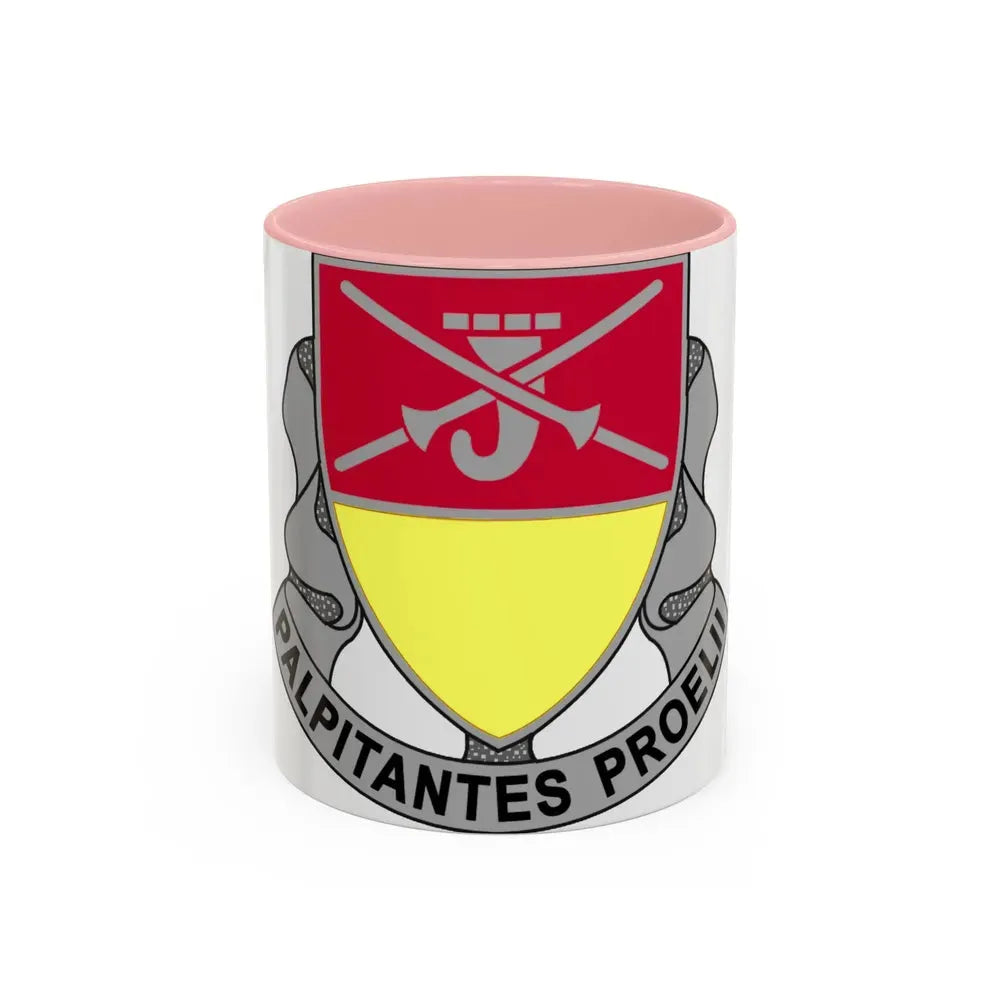 746 Maintenance Battalion (U.S. Army) Accent Coffee Mug 11oz Pink - Go Mug Yourself