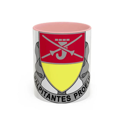 746 Maintenance Battalion (U.S. Army) Accent Coffee Mug 11oz Pink - Go Mug Yourself